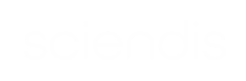 sciendis logo in weiß